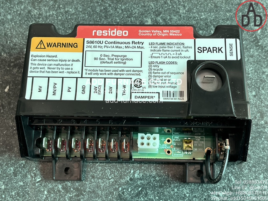 Honeywell S8610U Continuous Retry(11)